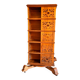 Bibliothèque tournante noyer fin XIX