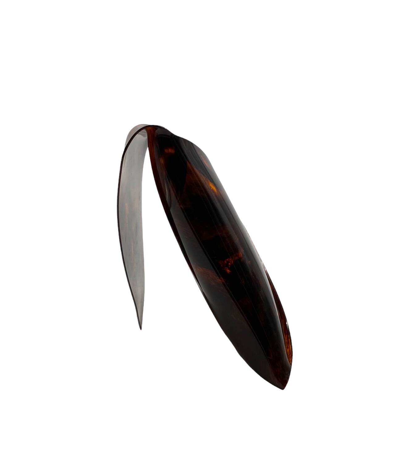 Hollywood regency mail shaped magazine rack, Ta.Ni.No Italy 1970s