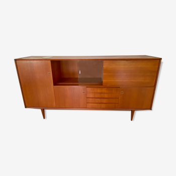 Enfilade scandinave en teck années 60