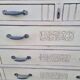 Patinated furniture of mercerie 30s