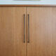 Old boarding cabinet in vintage solid wood