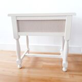 Restored side table, bedside table