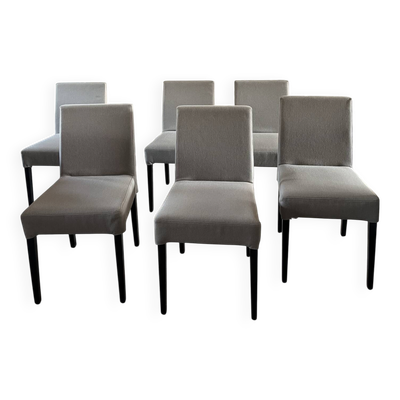 6chaises modèle valérie par mobitec