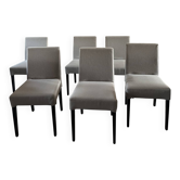 6 chairs model valérie by mobitec