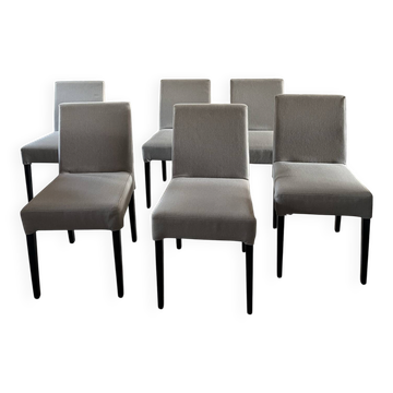 6 chairs model valérie by mobitec