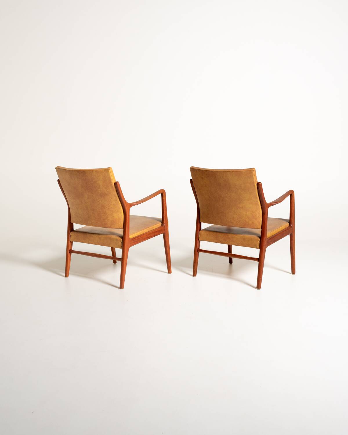 Pair of Scandinavian armchairs, 1960s