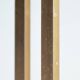 Peter Ghyczy t18 bronze cut glass sidetable, brutalist classic