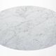 Original Knoll Tulip oval dining table 198x121 Eero Saarinen Arabescato Matt