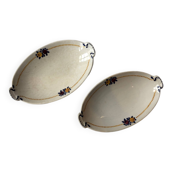 2 raviers en porcelaine Villeroy & Boch