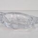 Vintage Brutalist Ice Glass Ashtray from Val Saint Lambert, 1960s