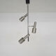 Mid-century design ceiling light with 3 spots, 1960's