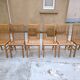 6 Chaises Calligaris Bois