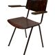 Chaises vintage school années 1960 Eromes