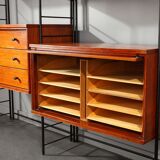 Scandinavian wooden bookcase from the 1960s