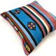 Vintage Turkish kilim cushion cover 55x55 cm
