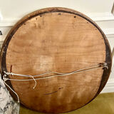 Large antique oval gilded mirror – Louis-Philippe period (circa 1840-1860)