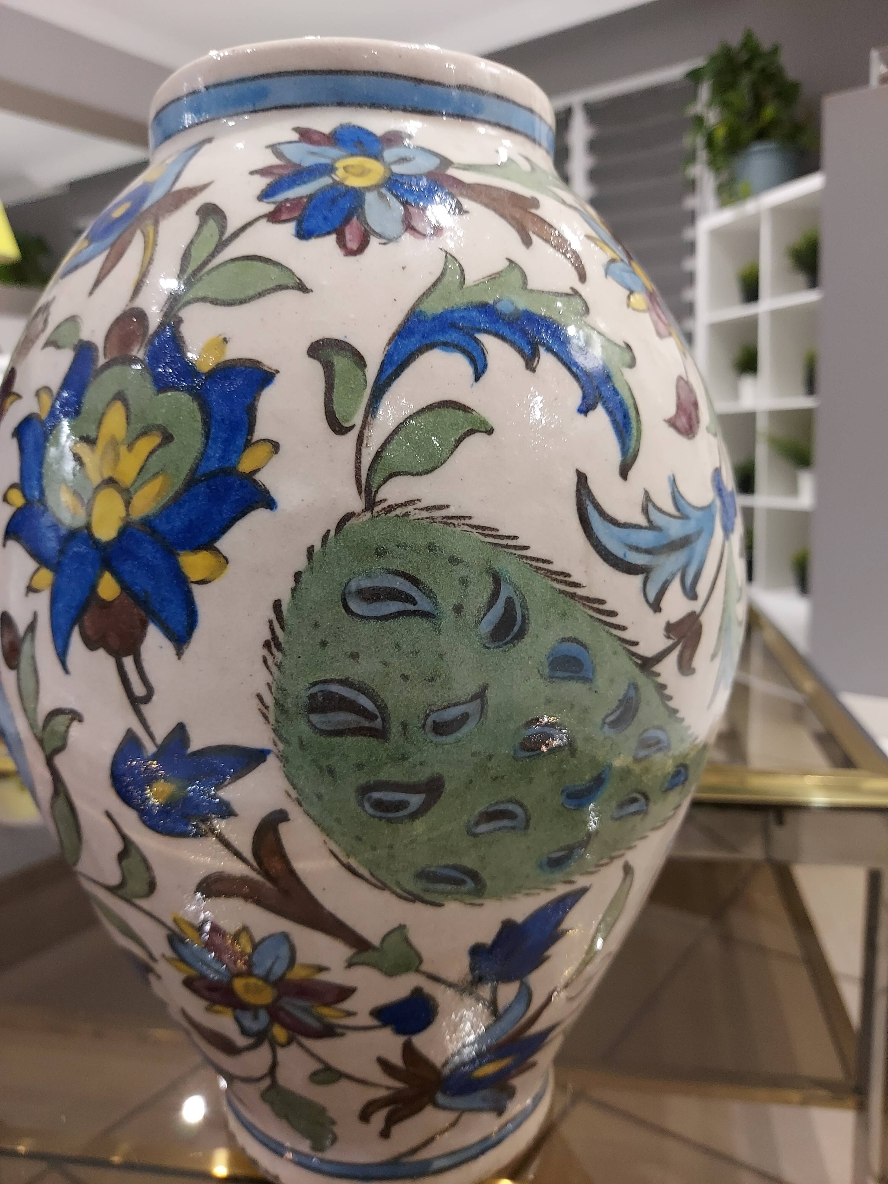 Vase Art deco sandstone 1960