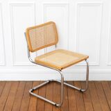 Chaise Cesca B32 Breuer Made in Italy - Cannage assise refait