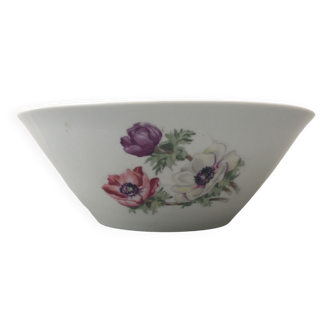 Limoges porcelain salad bowl, vintage