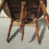 6-foot open panel in solid walnut, 5 extensions