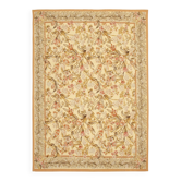 Handmade European Vintage Aubusson Kilim 265 cm x 368 cm