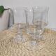 Large cut crystal glasses