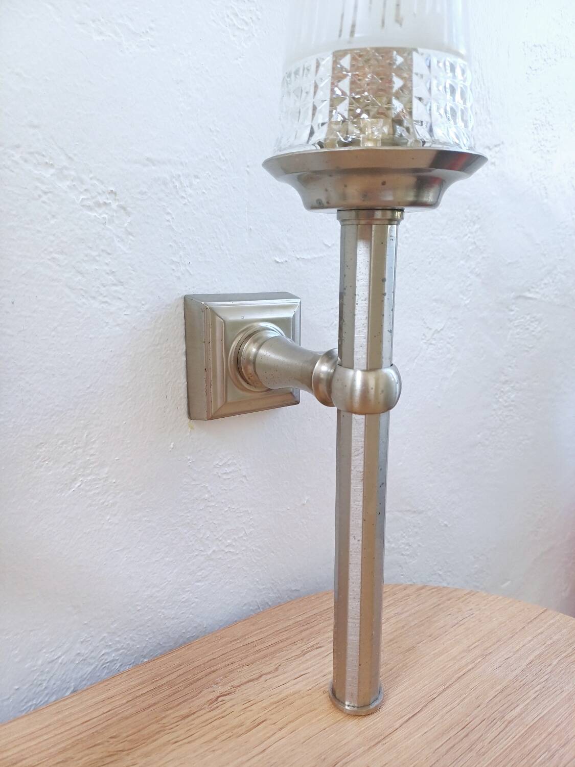 Paire d'appliques murales des années 1950