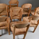 Set of 8 dining chairs by Rainer Daumiller. Denmark 1970s