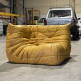 Togo - ligne roset - yellow leather