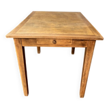 Old oak table with drawers