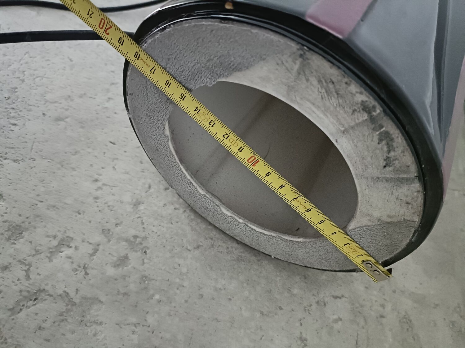 Kostka ceramic lamp base