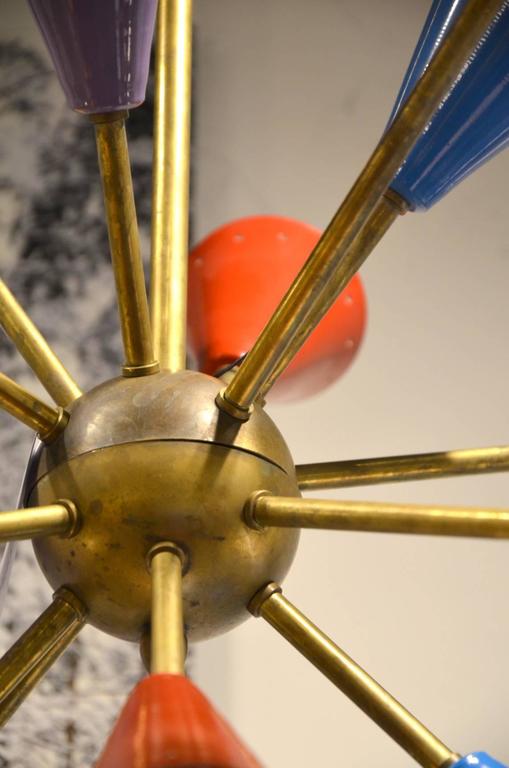 Multicolor Sputnik chandelier