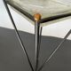 Lumax brass ashtray and glass 1960
