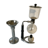 Cona vacuum coffee maker complete with its chrome tulip holder in good condition makes an excellent