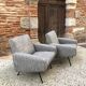 Paire de fauteuils 743 Joseph andré Motte Steiner