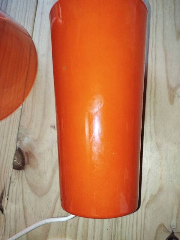 Lampe GAVIK orange – IKEA vintage, modèle rare.