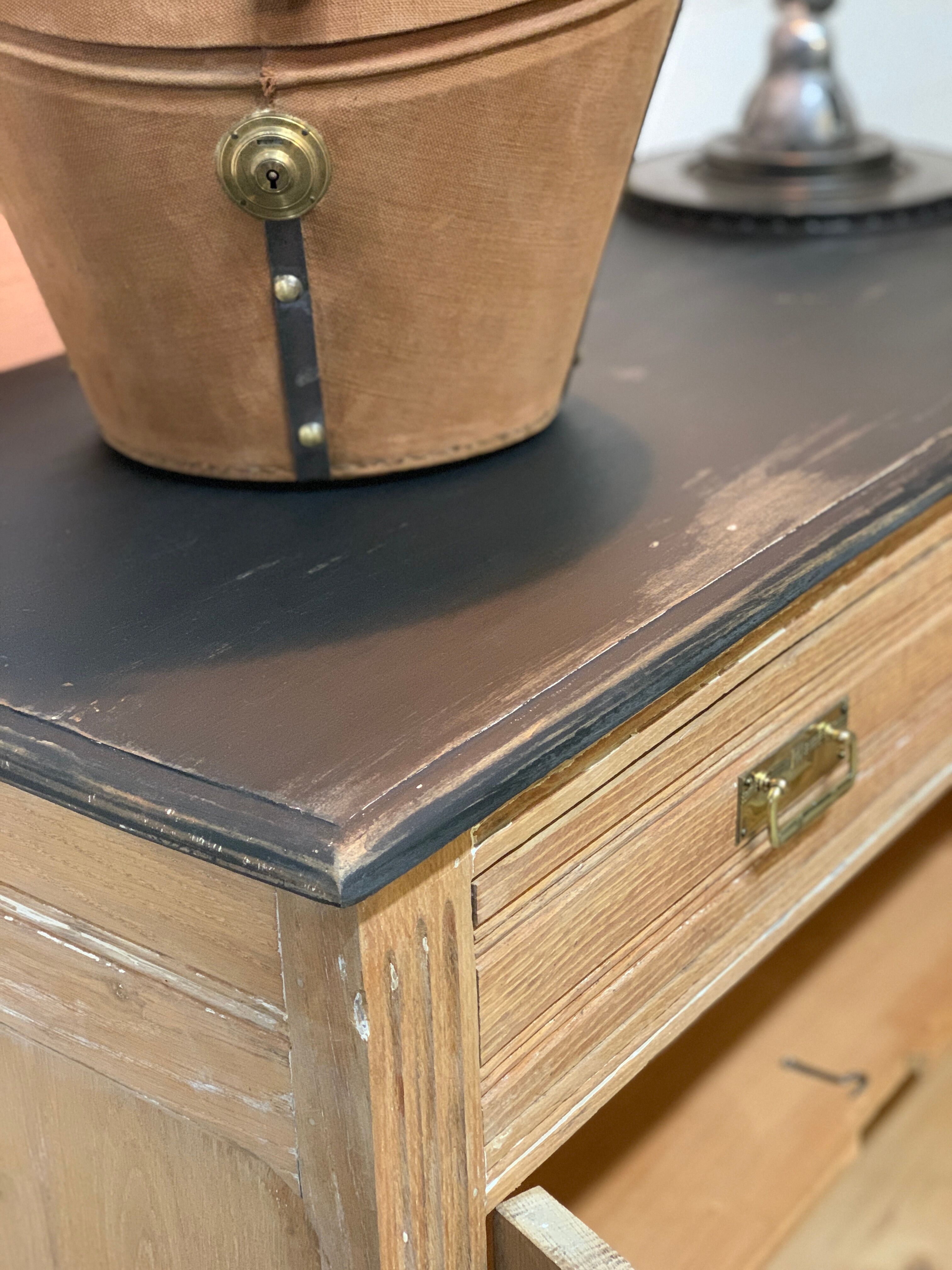 Parisian oak buffet patinated 1940