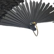 Art Deco Polish Austria feather fan, 1920s