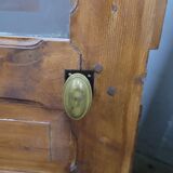 3 portes de séparation en verre gravé avec bâti