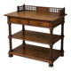 Antique Henri II dining room sideboard in solid oak, Circa 19