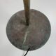 Lampadaire rustique patiné en cuivre et acier avec lanterne, Indonésie 1980
