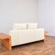 Italian Leather Sofa from Giorgetti, 1980s.