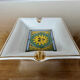 Ashtray "sun" porcelain 80s