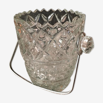 Molded Glass Ice Bucket