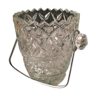 Molded Glass Ice Bucket