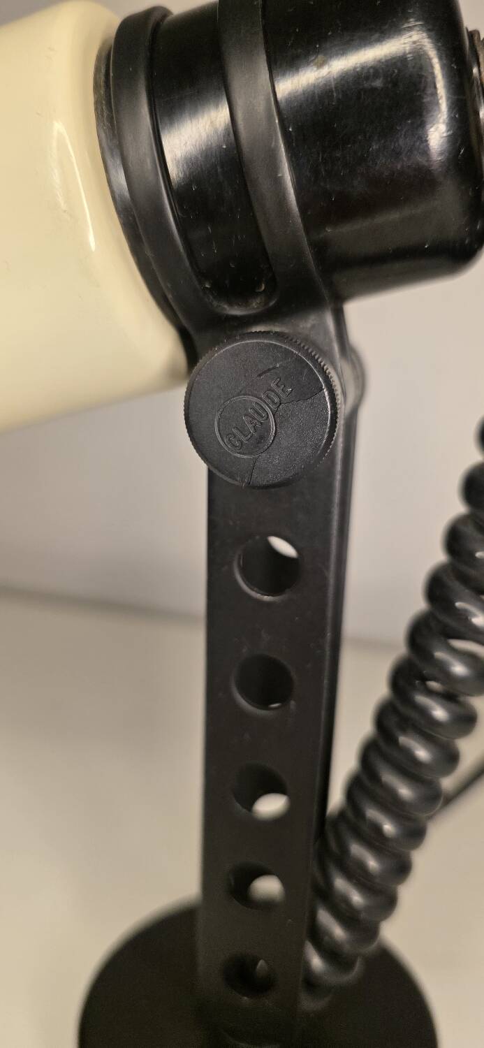 Spotlight lamp Claude D60, vintage industrial