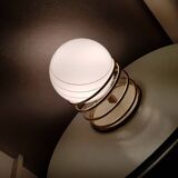 Golden spiral lamp from the 70s