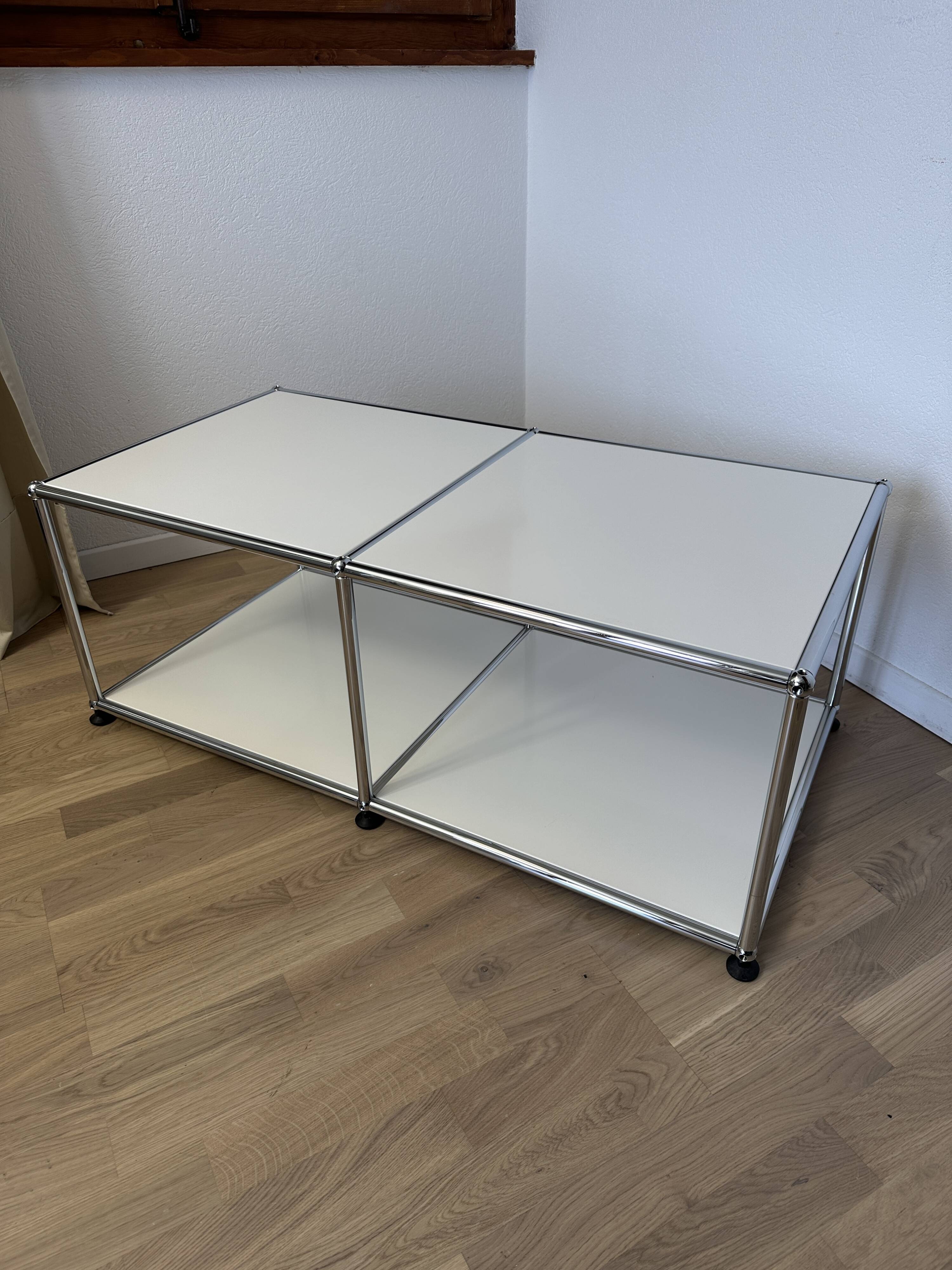 USM Haller coffee table in Pure White