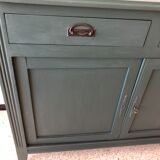 Vintage buffet dark green