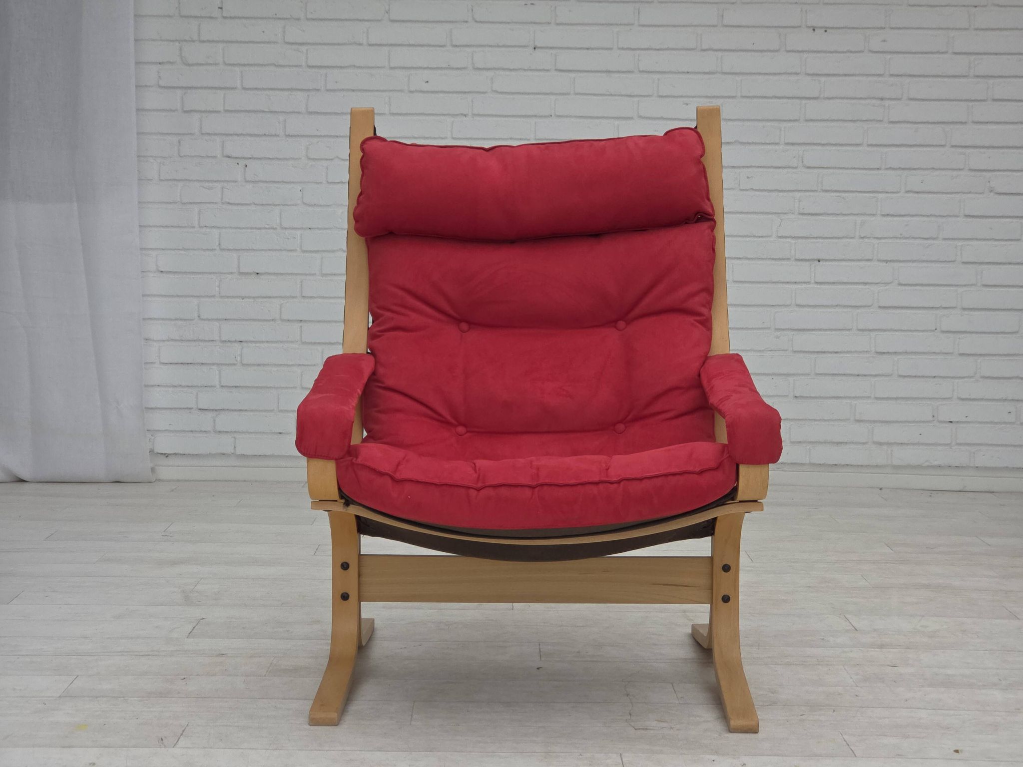 1970s, Norwegian design by Ingmar Relling, model "Siesta", set of 2 chairs.